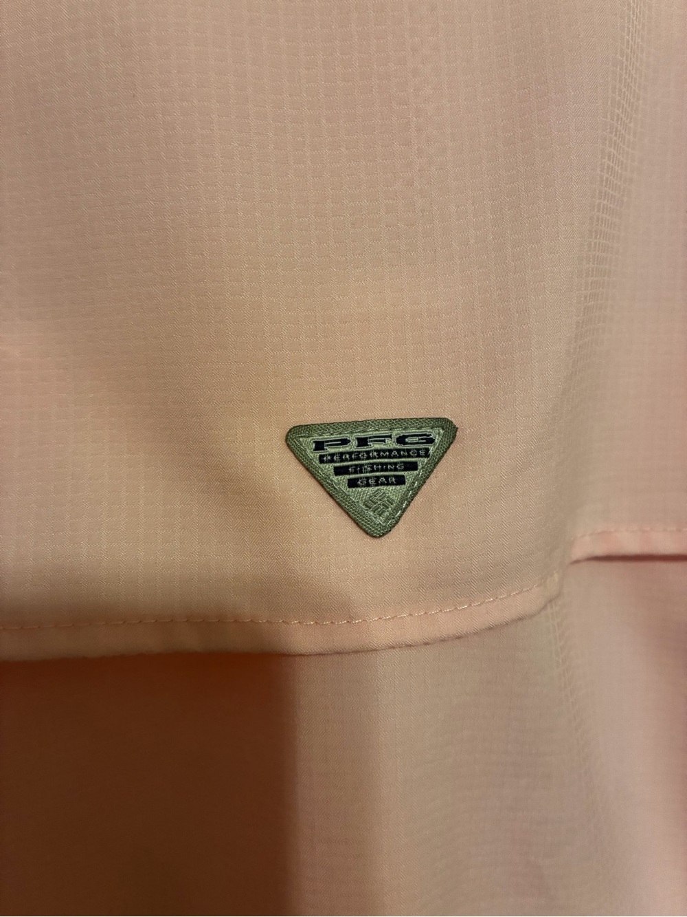 Performance Columbia Sleeveless Shirt - Pale Pink